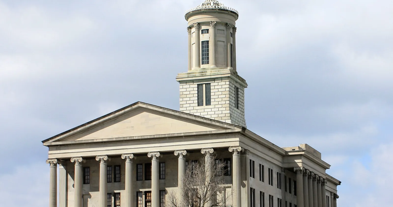 The Tennessee State Capitol in Nashville, where lawmakers wrote the Governor's Civics Seal into state law.