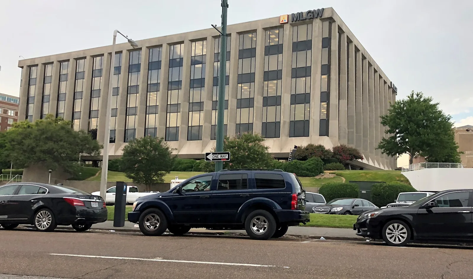 The Memphis Light, Gas and Water administration building in downtown Memphis.